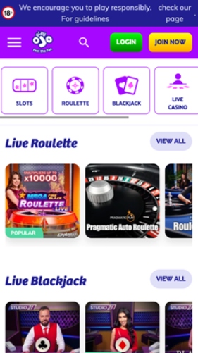 PlayOJO Casino